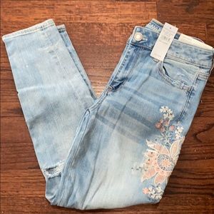 American Eagle hi-rise crop jegging